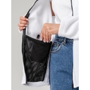 Куртка флисовая унисекс Manakin, ярко-синяя, размер XS/S для нанесения логотипа