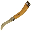 Нож грибника Opinel No 8, бук для нанесения логотипа