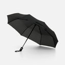 Зонт складной Monsoon, черный для нанесения логотипа