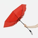 Зонт складной Monsoon, красный для нанесения логотипа