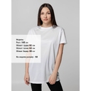 Футболка унисекс для сублимации Paint Tee, белая, размер 56 для нанесения логотипа