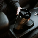 Термостакан Tumbler 350, вакуумный, стальной матовый для нанесения логотипа