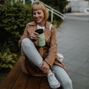 Термостакан Tumbler 350, вакуумный, зеленый для нанесения логотипа