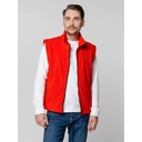 Жилет флисовый Manakin, красный, размер XS/S для нанесения логотипа