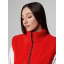 Жилет флисовый Manakin, красный, размер XS/S для нанесения логотипа