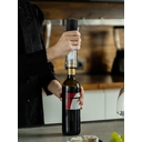 Электрический штопор с ножом для фольги Wine Diesel, черный для нанесения логотипа