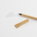Вечный карандаш Carton Inkless, неокрашенный для нанесения логотипа