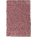 Плед Ornamental, бордовый для нанесения логотипа