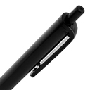 Ручка шариковая Easy Grip, черная для нанесения логотипа