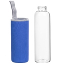 Бутылка для воды Sleeve Ace, синяя для нанесения логотипа