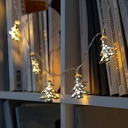 Светодиодная гирлянда Silver Lights, серебристая для нанесения логотипа