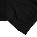Худи унисекс с карманом на груди Chest Pocket, черное, размер XS/S для нанесения логотипа