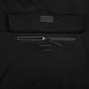 Худи унисекс с карманом на груди Chest Pocket, черное, размер XS/S для нанесения логотипа