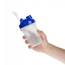 Спортивный шейкер OneTwo Drink, синий для нанесения логотипа