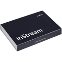 Чехол для карточек inStream, зеленый для нанесения логотипа