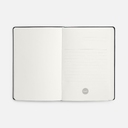 Блокнот Verso в клетку, зеленый, ver.2 для нанесения логотипа