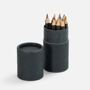 Набор цветных карандашей Pencilvania Tube Plus, черный для нанесения логотипа