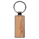 Брелок Wood Rectangle, ver.3 для нанесения логотипа