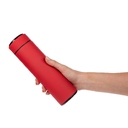 Смарт-бутылка с заменяемой батарейкой Long Therm Soft Touch, красная для нанесения логотипа