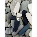 Флешка Pebble Universal, USB 3.0, серо-синяя, 32 Гб для нанесения логотипа