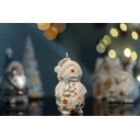 Свеча Christmas Twinkle, снеговик для нанесения логотипа