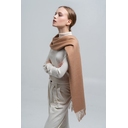 Шарф Graceful, бежевый для нанесения логотипа