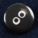 Значок закатной Pinback Print, S для нанесения логотипа