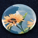 Значок закатной Pinback Print, XL для нанесения логотипа