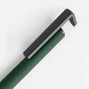 Ручка шариковая Standic с подставкой для телефона, зеленая для нанесения логотипа
