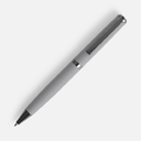 Ручка шариковая Inkish Gunmetal в футляре, серая для нанесения логотипа