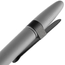 Ручка шариковая Prodir DS5 TSM Metal Clip, серая для нанесения логотипа