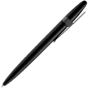 Ручка шариковая Prodir DS5 TSM Metal Clip, черная для нанесения логотипа