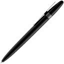 Ручка шариковая Prodir DS5 TSM Metal Clip, черная для нанесения логотипа