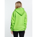Толстовка на молнии с капюшоном Siverga Heavy 2.0, зеленое яблоко, размер XS для нанесения логотипа