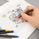 Сумка для раскрашивания Create, белая для нанесения логотипа