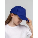 Бейсболка детская Standard Kids, синяя для нанесения логотипа