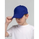 Бейсболка детская Standard Kids, синяя для нанесения логотипа