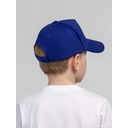 Бейсболка детская Standard Kids, синяя для нанесения логотипа