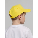 Бейсболка детская Standard Kids, желтая для нанесения логотипа