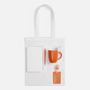 Набор Welcome Pack, оранжевый с белым для нанесения логотипа