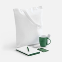 Набор Welcome Pack, зеленый с белым для нанесения логотипа