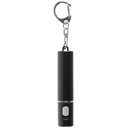 Брелок-фонарик Slide Ray, ver.2, черный для нанесения логотипа
