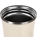 Смарт-стакан с заменяемой батареей tellMug, ver.2, молочно-белый для нанесения логотипа