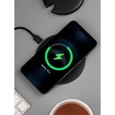 Кружка с подогревом и беспроводной зарядкой dualBase ver. 2.0 Matt, черная для нанесения логотипа