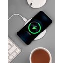 Кружка с подогревом и беспроводной зарядкой dualBase ver. 2.0 Matt, белая для нанесения логотипа