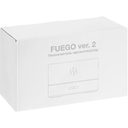 Увлажнитель-ароматизатор с имитацией пламени Fuego ver.2, черный для нанесения логотипа