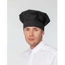 Колпак поварской Cookery, черный для нанесения логотипа