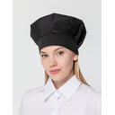 Колпак поварской Cookery, черный для нанесения логотипа