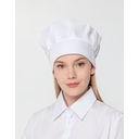 Колпак поварской Cookery, белый для нанесения логотипа