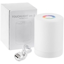 Лампа с сенсорным управлением TouchLight ver.2, белая для нанесения логотипа